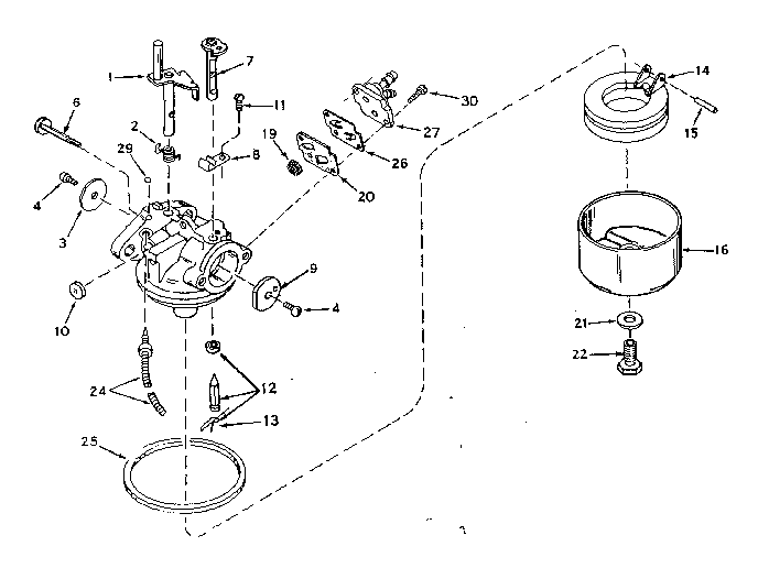 Carburetor no. 631728