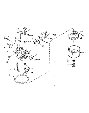 Carburetor no. 631728
