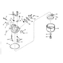 Tecumseh TYPE 642-16D carburetor diagram