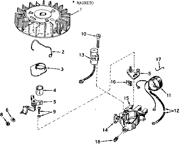 MAGNETO NO. 610832A