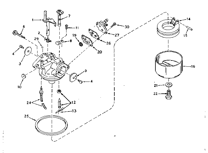 CARBURETOR NO. 631727