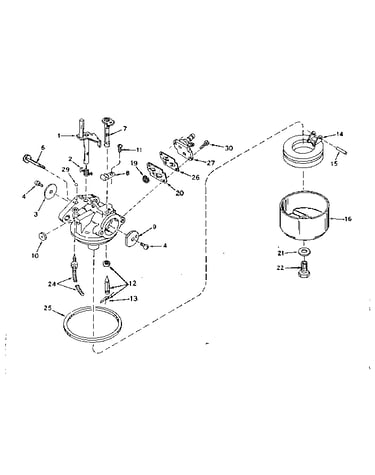 Carburetor no. 631727