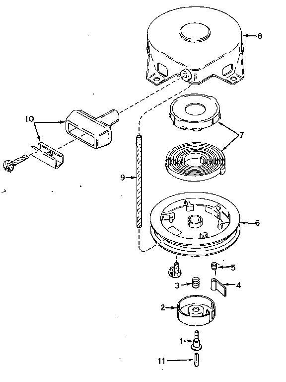 REWIND STARTER NO. 590420