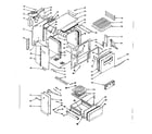 Kenmore 1197686860 body section diagram