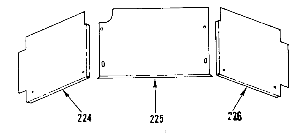 Optional fifth burner kit