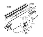 Craftsman 10128900 bed, legs, and rack assembly diagram