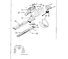 Craftsman 240859101 cordless electric shrub trimmer diagram