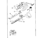 Craftsman 240859301 cordless electric hedge trimmer diagram