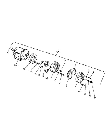 Motor package assembly