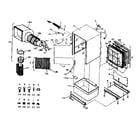 Kenmore 565619500 functional replacement parts diagram
