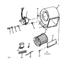 Kenmore 867748712 h-q blower assembly diagram