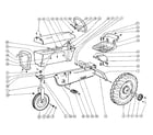 Sears 80686031 replacement parts diagram