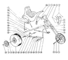 Sears 80686051 replacement parts diagram