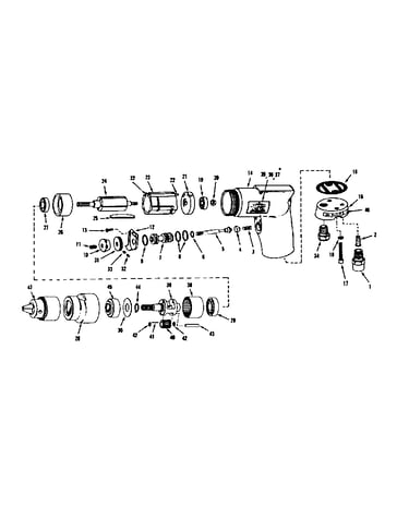 Non-reversible 2750 rpm