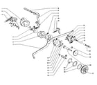 Sears 60358442 main shaft, cams diagram