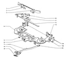 Sears 60358442 ribbon feed and reverse diagram