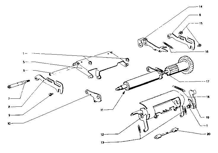 Platen, line space