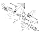 Sears 60358443 main shaft, cams (model 603.58443) diagram
