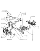 Calc. racks, univ. bar transfer levers and transfer sectors