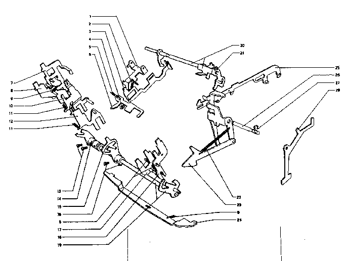 TOTAL, REPEAT, INTERLOCKS, MOTOR KEYS