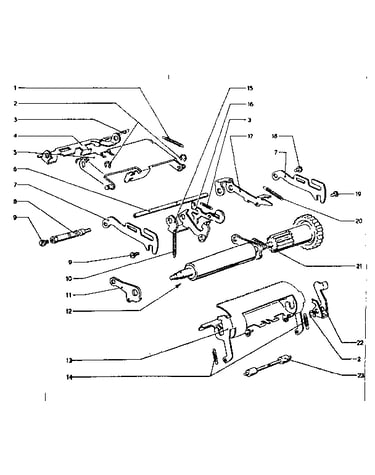 Platen, line space