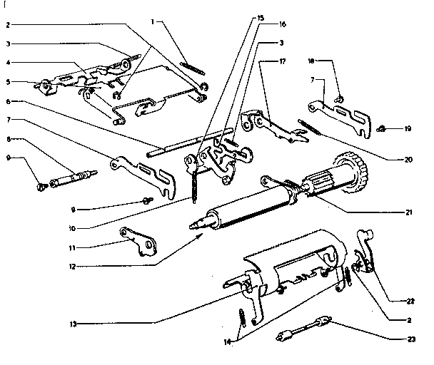 Platen, line space
