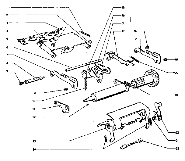 Platen, line space