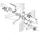Sears 60358463 main shaft, cams (model 603.58463) diagram