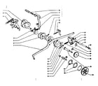Sears 60358464 main shaft, cams (model 603.58464) diagram