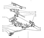 Sears 60358464 ribbon feed and reverse diagram