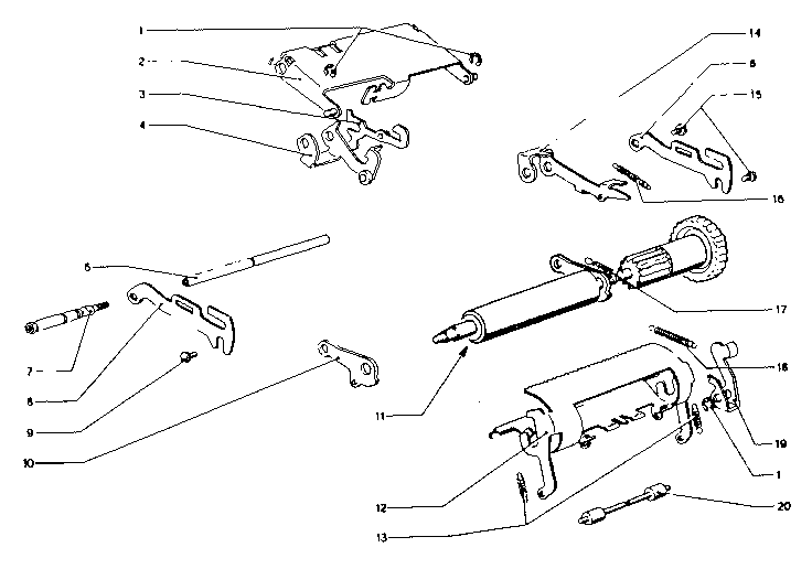 Platen, line space