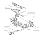 Sears 60358462 ribbon feed and reverse diagram