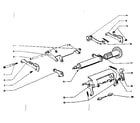 Sears 60358454 platen, line space diagram