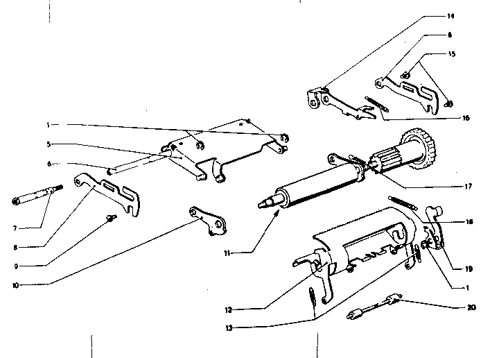 Platen, line space