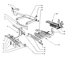 Sears 60358452 calc. racks, univ. bar, transfer levers & transfer sectors diagram
