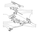 Sears 60358452 ribbon feed and reverse diagram