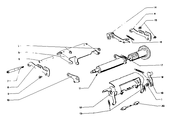 Platen, line space