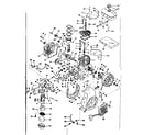 Craftsman 143501111 basic engine diagram