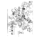 Craftsman 143501121 basic engine diagram