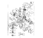 Craftsman 143501141 basic engine diagram