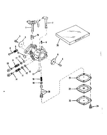 Carburetor no. 30146