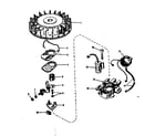 Craftsman 143501190 magneto (phelon f-3220-m3) diagram