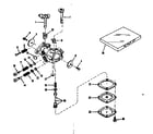 Craftsman 143501201 carburetor no. 29780 diagram