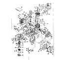 Craftsman 143501231 basic engine diagram