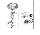 Craftsman 143501231 magneto no. 30362 diagram