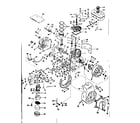 Craftsman 143501241 basic engine diagram