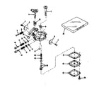 Craftsman 143501241 carburetor no. 29780 diagram