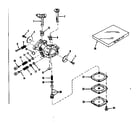 Craftsman 143501251 carburetor no. 29780 diagram