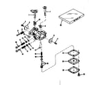 Craftsman 143501261 carburetor no. 29780 diagram