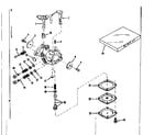 Craftsman 143501270 carburetor no. 30146 diagram